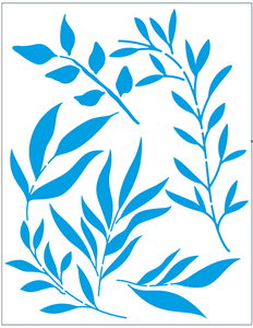 Stencil decorativo para Manualidades y decoración 21x27 STFLO 1016