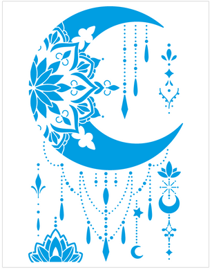 Stencil decorativo para Manualidades y decoración 21x27 STMAND 1019