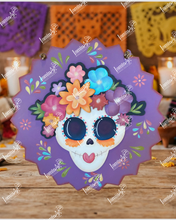 Cargar imagen en el visor de la galería, COLGANTE CATRINA MDF LANMU26