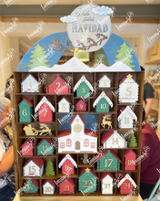 Cargar imagen en el visor de la galería, CALENDARIO DE ADVIENTO CASITAS MDF LANZA26