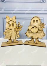 Cargar imagen en el visor de la galería, JUEGO DE 5 FANTASMAS MDF LANOTO26