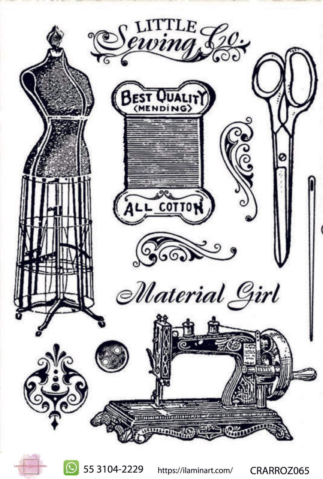 VINTAGE - PAPEL PARA DECOUPAGE 28X43CM