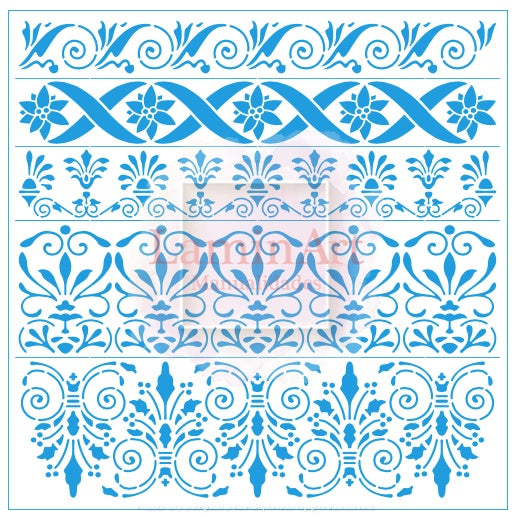 Stencil decorativo para Manualidades y decoración 25x25 TEXTURA 060