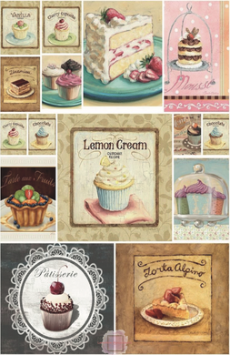 COCINA - PAPEL PARA DECOUPAGE 28X43CM