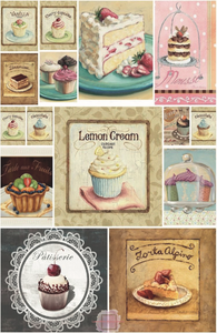COCINA - PAPEL PARA DECOUPAGE 28X43CM