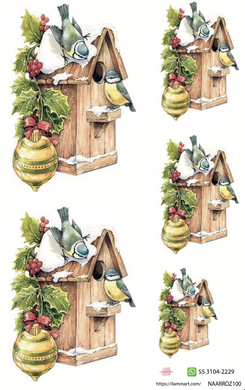NAVIDAD - PAPEL PARA DECOUPAGE 28X43CM