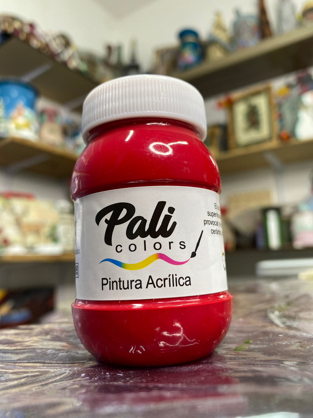 Pintura Acrílica 100ml Rojo Cerezo