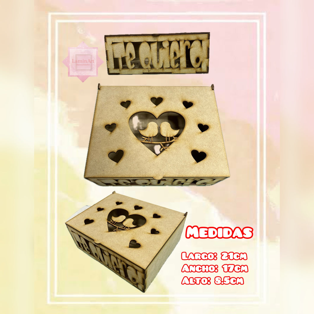 CAJA TE QUIERO PAJARITOS MDF CORTE LASER AMOR2024 080