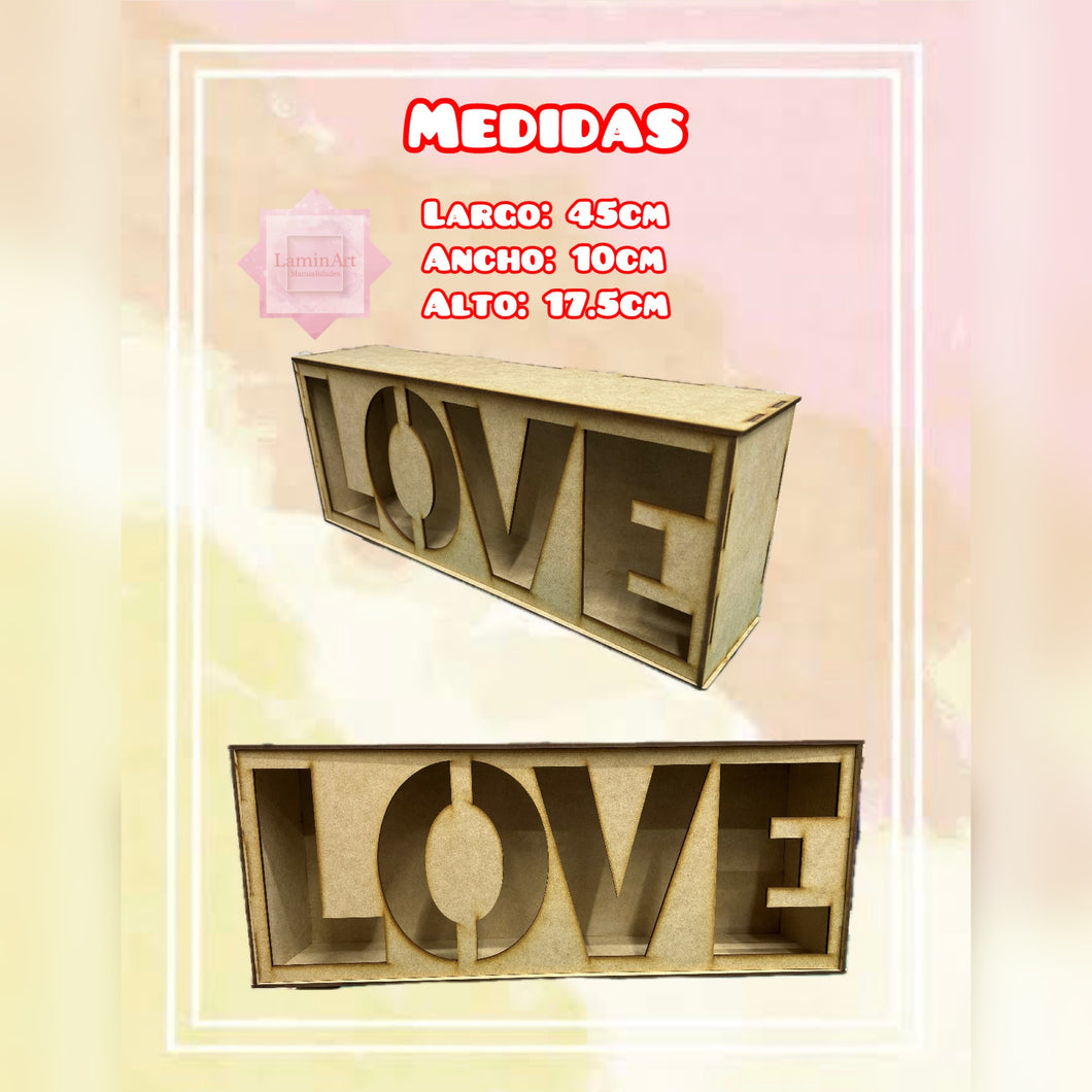 CAJA LOVE MDF CORTE LASER AMOR2024 075