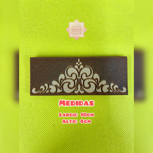 SELLO BAJO RELIEVE 10X4 AMOR2024 VINTAGE 007