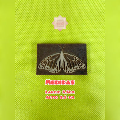 SELLO BAJO RELIEVE MARIPOSA AMOR2024 ANIMALES 0087