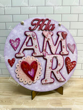 Cargar imagen en el visor de la galería, COLGANTE AMOR  MDF