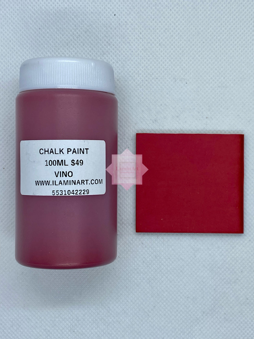 Pintura Tiza Chalk Paint 100ml Laminart Vino