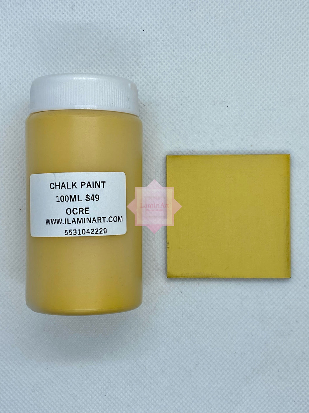 Pintura Tiza Chalk Paint 100ml Laminart Ocre