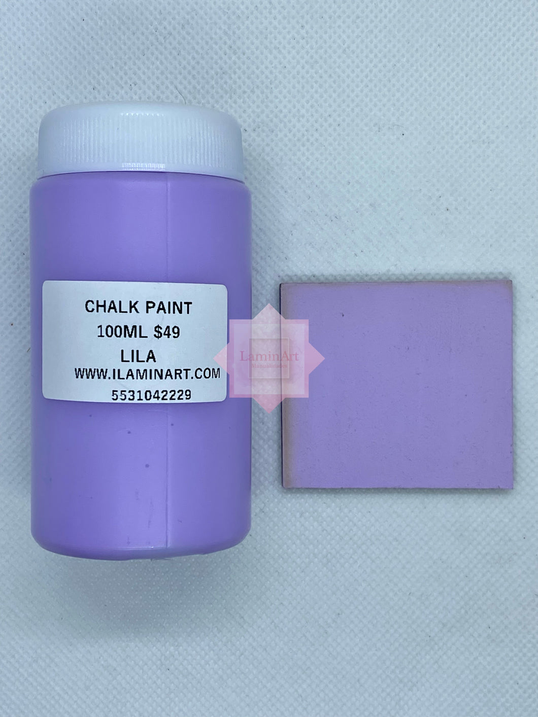 Pintura Tiza Chalk Paint 100ml Laminart Lila