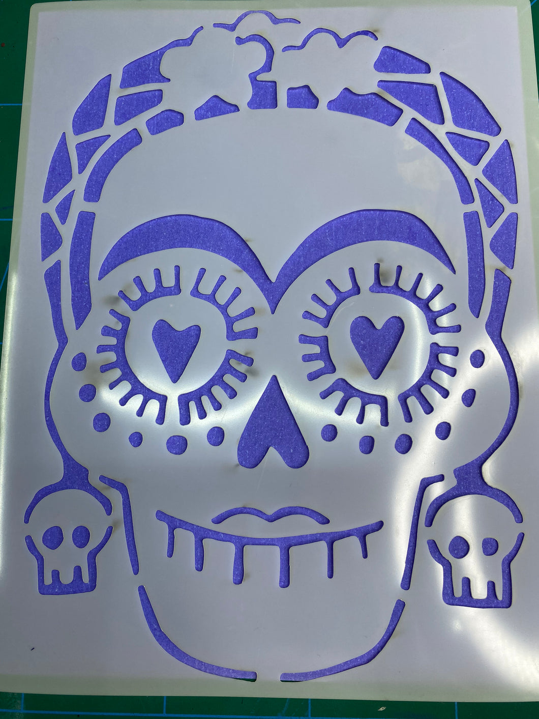 Stencil decorativo para Manualidades y decoración 21x27 HALLOWEEN 970