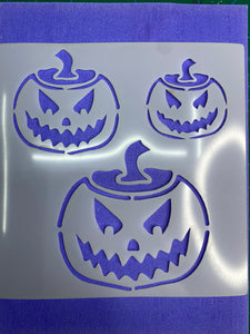 Stencil decorativo para Manualidades y decoracion 20X20 HALLOWEEN 373