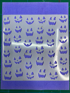 Stencil decorativo para Manualidades y decoracion 20X20 HALLOWEN 377