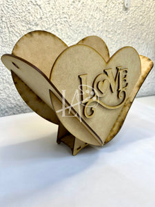 CAJA DULCERO CORAZON LOVE 14 FEBRERO A2025 LAS305 PLASERFEB