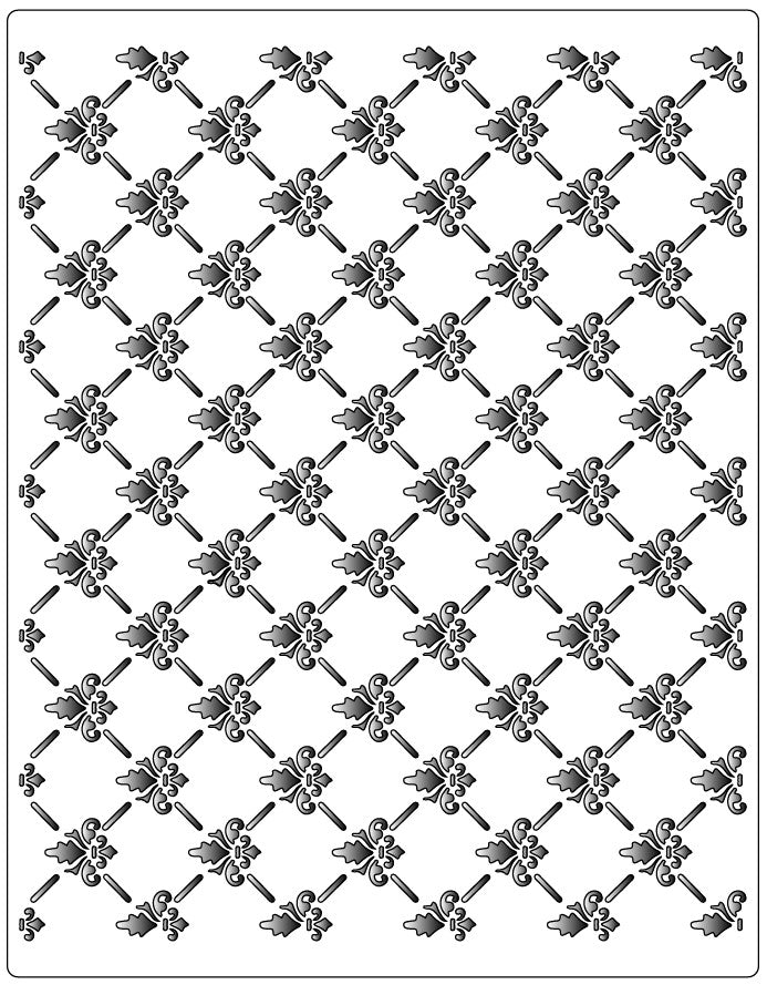 Stencil decorativo para Manualidades y decoración 21x27 TEXTURA 009