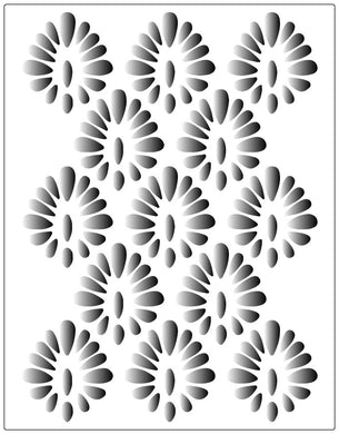 Stencil decorativo para Manualidades y decoración 21x27 TEXTURA 989