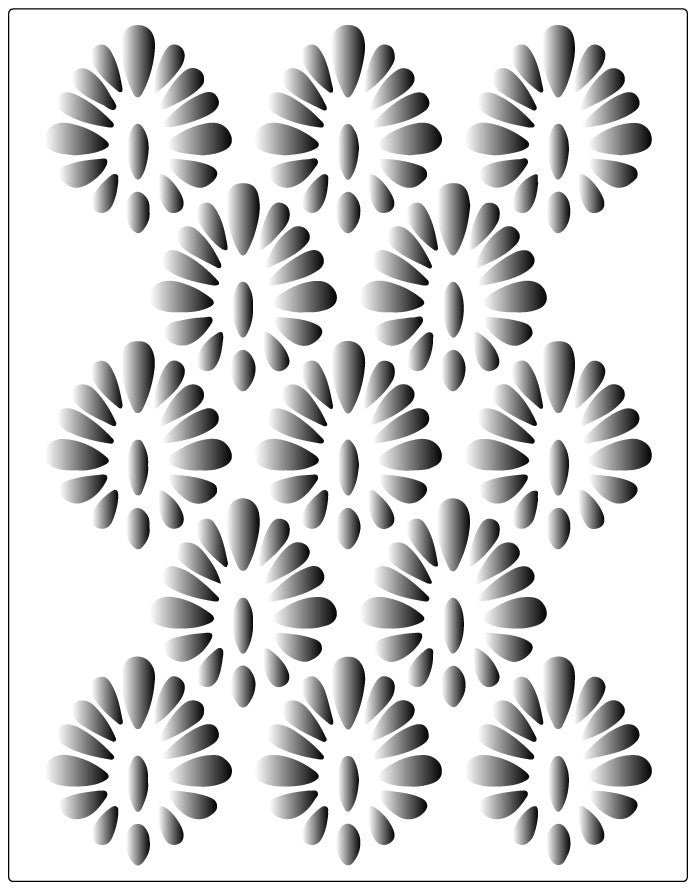 Stencil decorativo para Manualidades y decoración 21x27 TEXTURA 989