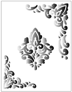 Stencil decorativo para Manualidades y decoración 21x27 TEXTURA 990