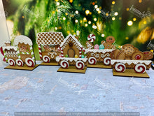 Cargar imagen en el visor de la galería, TREN NAVIDAD MDF