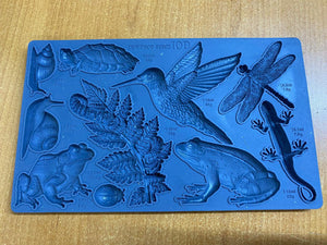 MOLDE SILICON COLIBRI Y ANIMALITOS