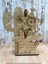 Cargar imagen en el visor de la galería, PORTAROLLOS CACTUS MEXICANO MDF LANSEP26