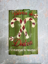 Cargar imagen en el visor de la galería, COLGANTE FÁBRICA DE DULCES MDF LANAV26