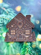 Cargar imagen en el visor de la galería, JUEGO SELLO ALTO RELIEVE CASITAS Y CHIMENEA NAV2025