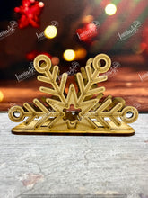 Cargar imagen en el visor de la galería, SERVILLETERO COPO DE NIEVE MDF LANAV26