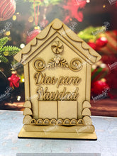 Cargar imagen en el visor de la galería, CALENDARIO DE ADVIENTO CUENTA REGRESIVA MDF LANAV26