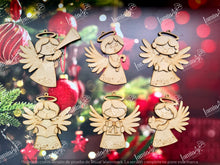 Cargar imagen en el visor de la galería, ESFERAS ANGELITOS MDF LANAV26