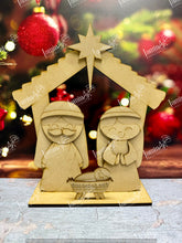 Cargar imagen en el visor de la galería, NACIMIENTO Y REYES MAGOS CH MDF LANAV26