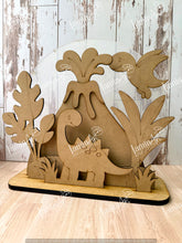 Cargar imagen en el visor de la galería, DINO DECORATIVO INFANTIL MDF
