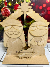 Cargar imagen en el visor de la galería, NACIMIENTO Y REYES MAGOS GDE MDF LANAV26