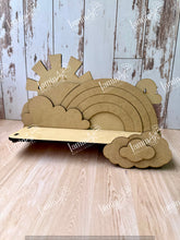 Cargar imagen en el visor de la galería, REPISA ARCOIRIS MDF