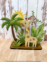 Cargar imagen en el visor de la galería, DECORATIVO INFANTIL SAFARI MDF