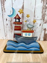Cargar imagen en el visor de la galería, DECORATIVO INFANTIL BARCO MDF