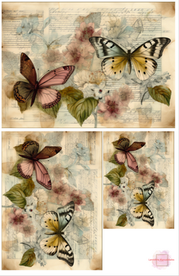 Papel Decorado para Decoupage PAPANI 556