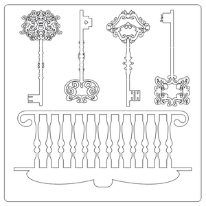 Chipboard CH 20x20 004