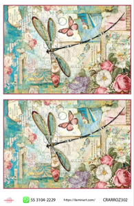 Papel Decorado para Decoupage PAPANI 302