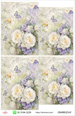 Papel Decorado para Decoupage PAPFLO 347