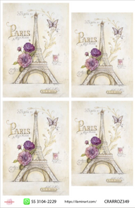 Papel Decorado para Decoupage PAPVIN 349