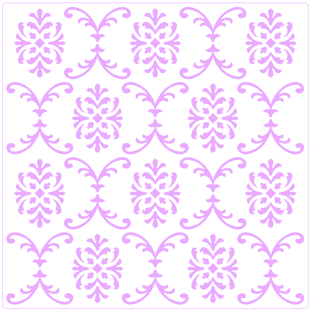 Stencil decorativo para Manualidades y decoracion 20X20 TEXTURA 288