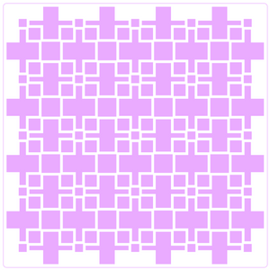 Stencil decorativo para Manualidades y decoracion 20X20 TEXTURA 304