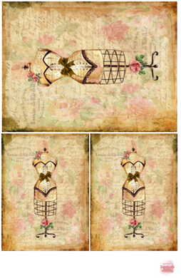 Papel Decorado para Decoupage PAPVIN 154