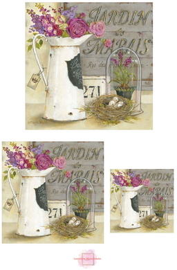 Papel Decorado para Decoupage PAPFLO 191